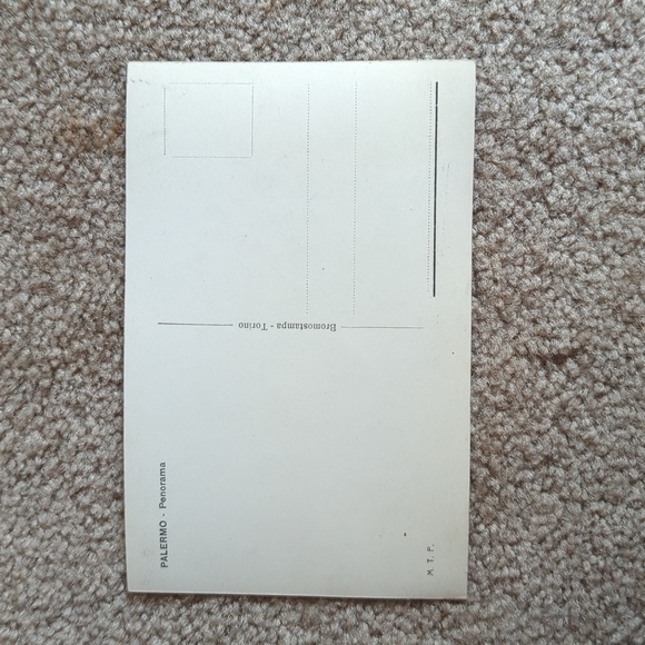 Pair Of Palermo Italy Postcards - Picture 4 of 4